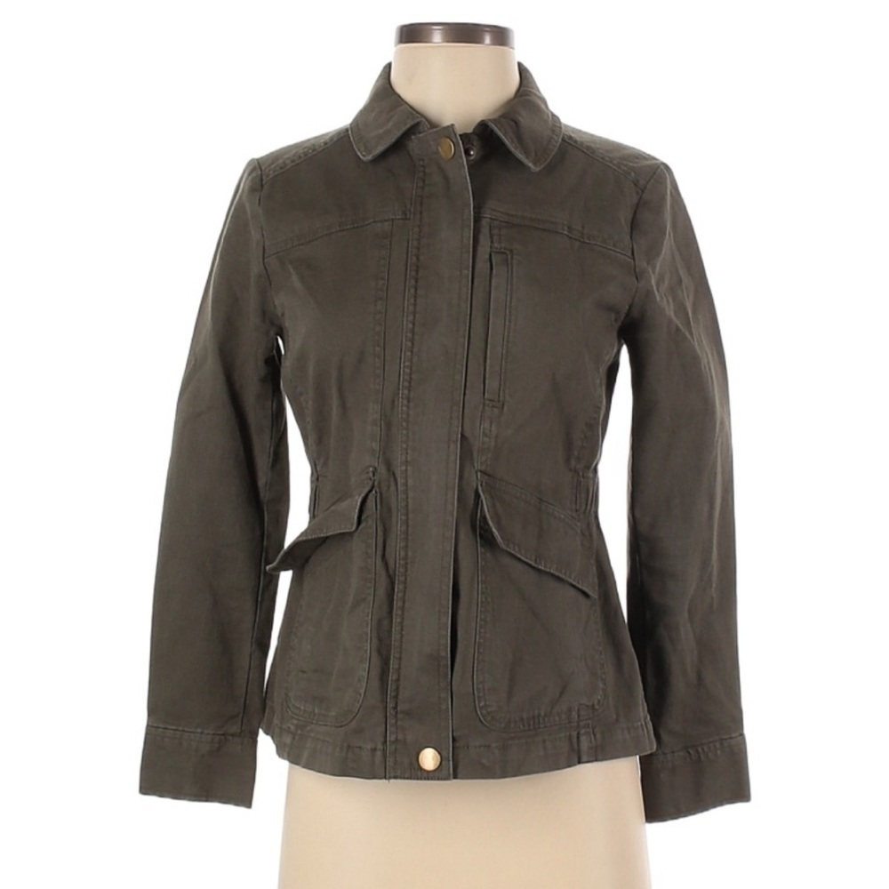 Loft Green Jacket Size Extra Small - image 1